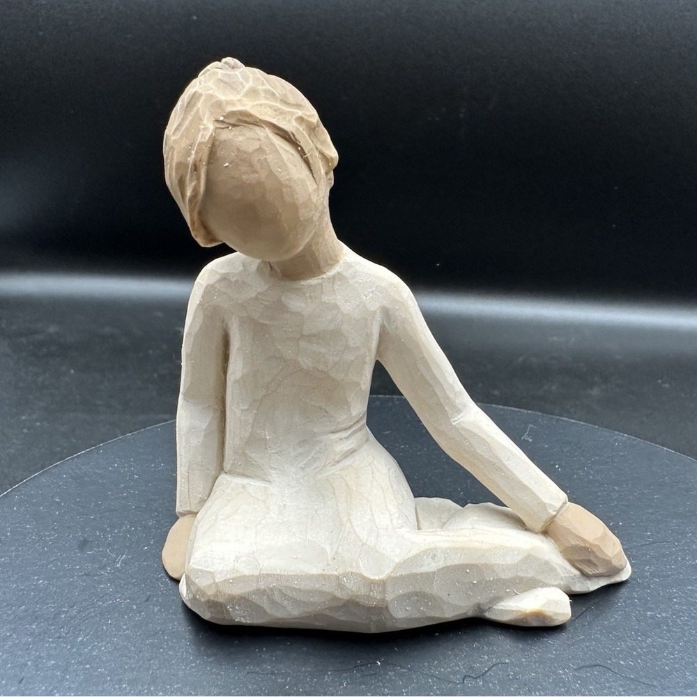 Willow Tree "Thoughtul Child" 2008 From The Roses In My Garden Collection